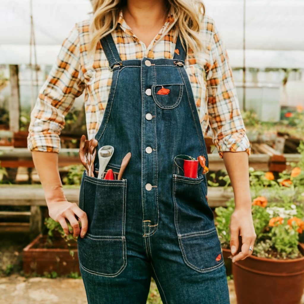 Women's Gardening Overalls.